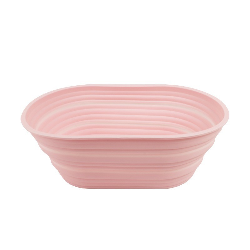 인기 타원형 빵그릇-핑크