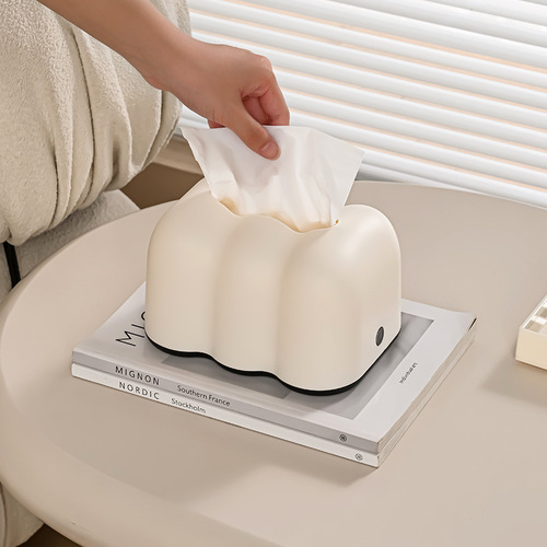 Yunduo creative lift tissue box household bathroom tissue box high-end cream high-end sense ins paper tissue box