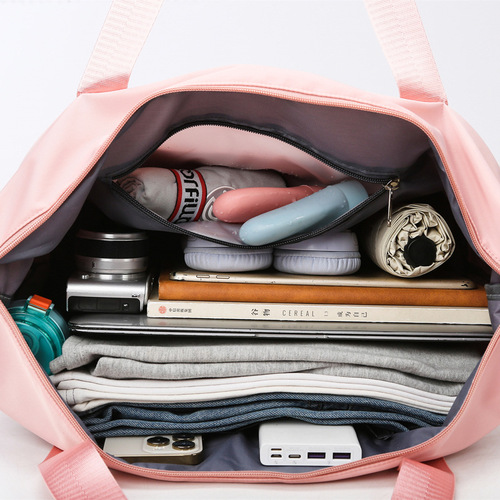 Travel bag, large capacity yoga fitness bag, lightweight accommodation storage bag for maternity, business trip, boarding, small luggage bag wholesale