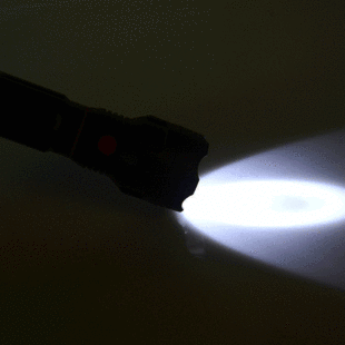 COB strong light zoom multifunctional 3W flashlight tail magnet retractable strong light work light lighting lamp