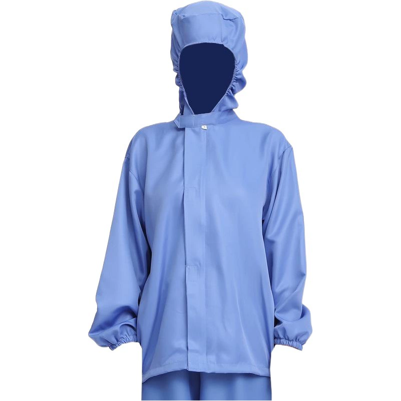 Пищевая фабрика с капюшоном с длинным рукавом комплект рабочей одежды пылезащитная одежда Чистая одежда пищевая мастерская обрабатывающая и производственная одежда