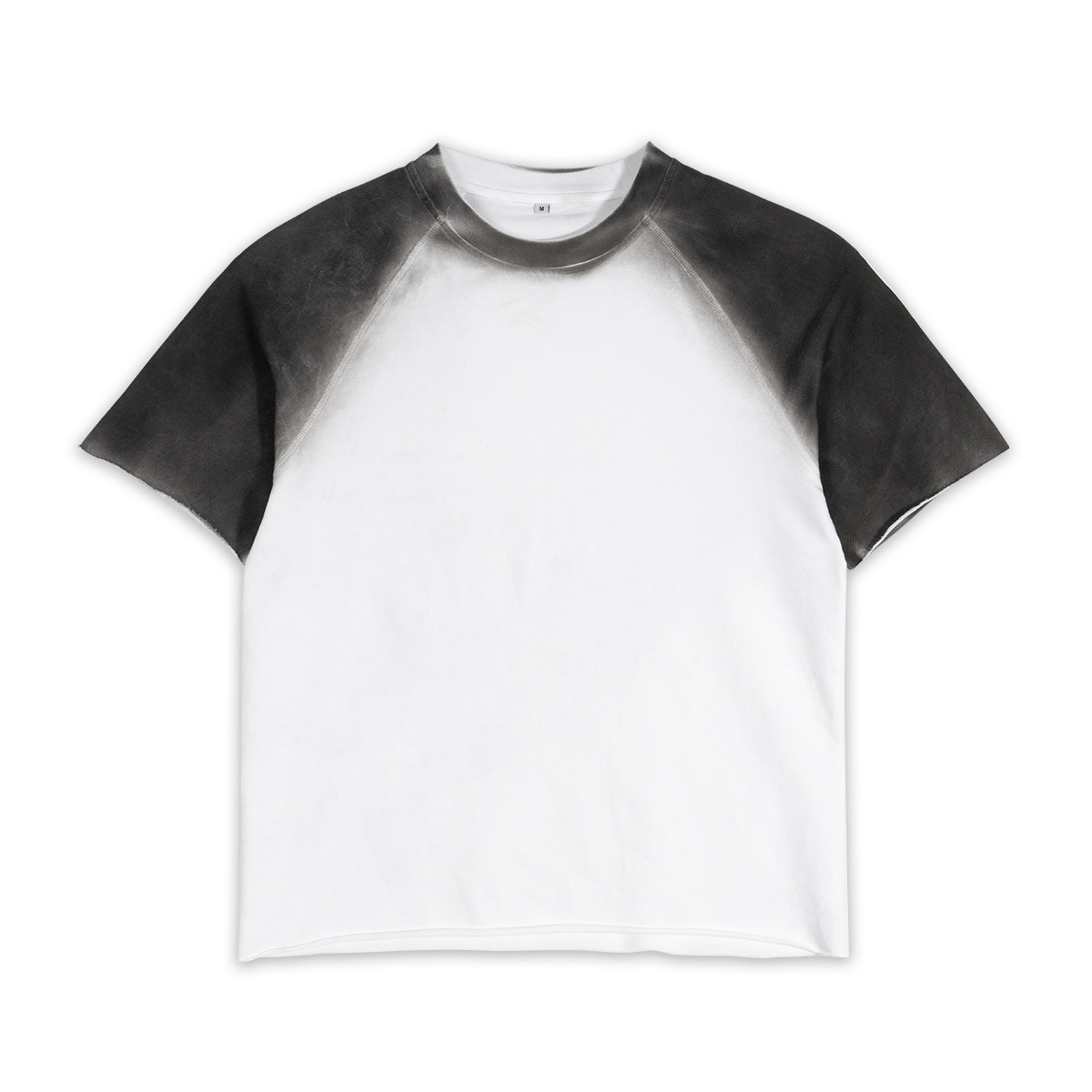 ETAI Hombre| Camiseta de cuello redondo de algodón pesado suelta, camiseta de manga corta de alta calidad de la marca de moda masculina