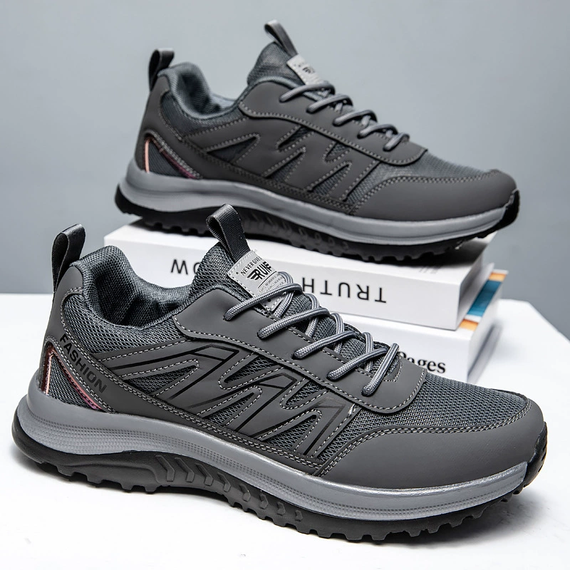 Walking shoes for men and women, footwear, breathable non-slip sports shoes for leisure, soft sole