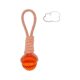 Cross-border best selling dog tug-of-war toy ball grinding teeth cleaning medium and large dog leakage ball golden hair to relieve boredom self-hi artifact