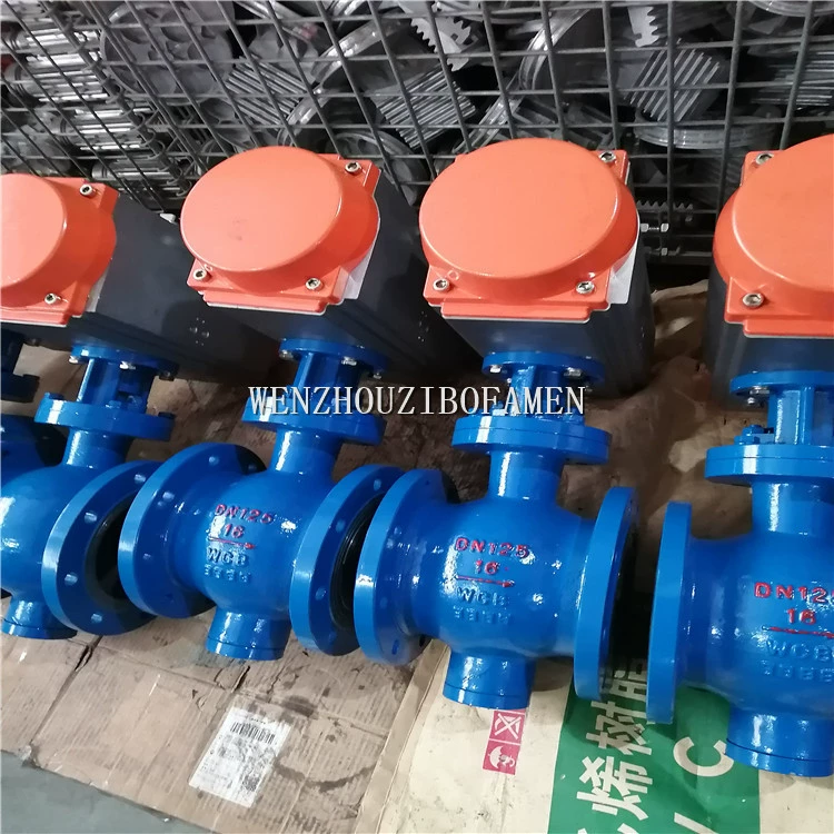 PQ640H-16C PBQ640H-16C литой стальной боковой клапан эксцентричный полупневматический шаровой клапан