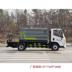 Used blue license plate sprinkler truck, Foton 8-speed 160 horsepower blue license plate sprinkler truck, 7-cubic-meter blue license plate sprinkler truck manufacturer
