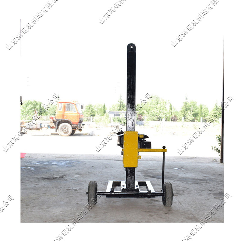 50米水井钻探轻勘探钻机小型便携地质勘探钻机柴油岩石钻眼设备