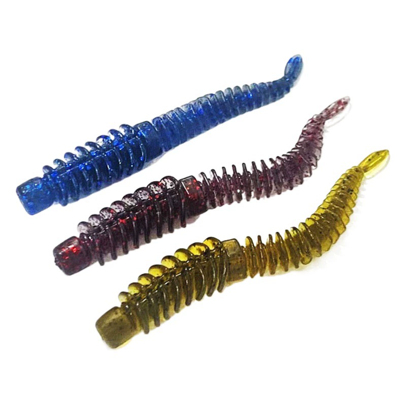 Черная яма Мягкая приманка оптом плавающая вода обратная нить Игла хвост окуня Морская рыбалка Luya Bait Factory Luya мандарин Рыба Моделирование рыболовных снастей