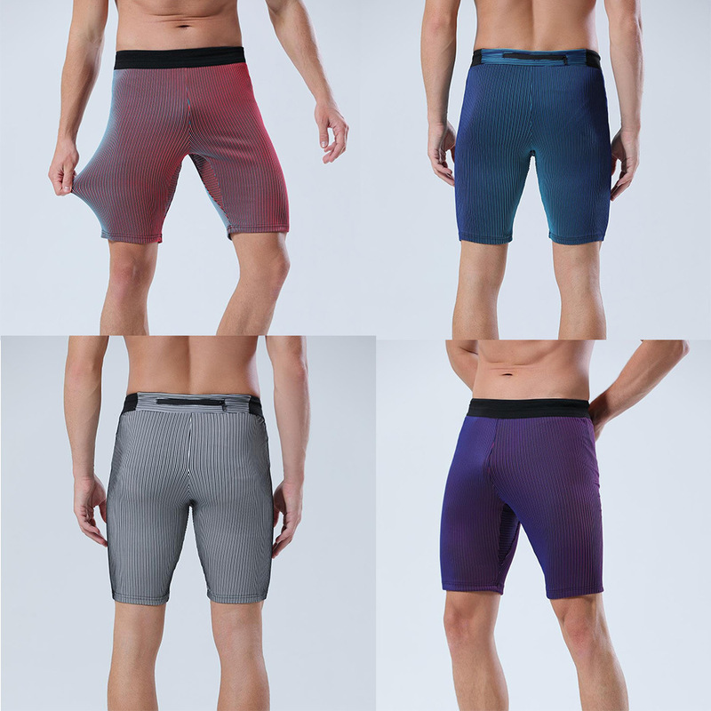 Tight Sports Quick-drying Shorts Men's Outdoor Training Shorts Men's Sports Style Fitness Compression Pants Men's Running Vest