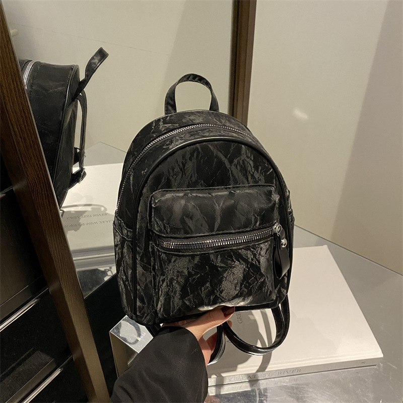 Bolsa de clase para estudiantes universitarios, dama 2024 nueva mini mochila pequeña, mochila de viaje universal