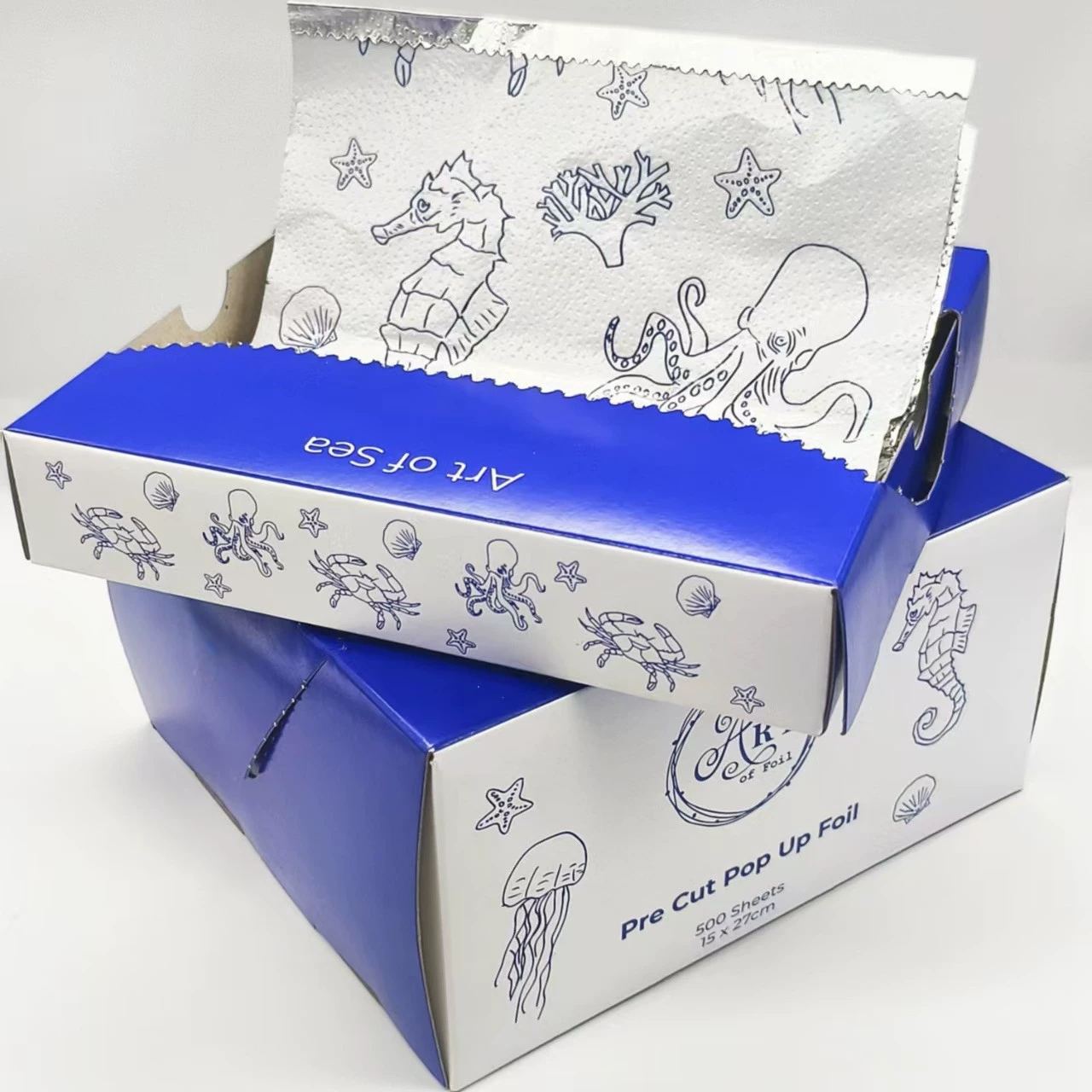 Листы из алюминиевой фольги в форме банта