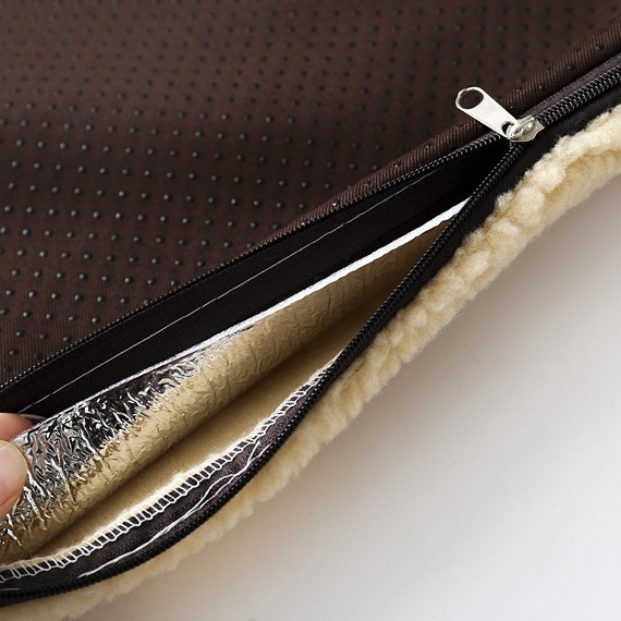 Invierno caliente-venta de la perrera de lana de cordero caliente perrera auto-calefacción gato perro Mat manta suministros para mascotas Manta