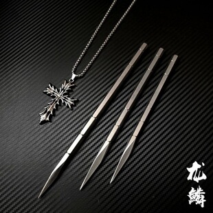 Source Factory Dragon Scale Steel Flying Needle Dart Concealed Weapon Flying Needle Concealed Weapon Practice Shoujitu Flying Needle Tea Needle Small Leidezu