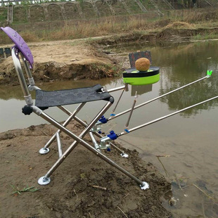 Folding Multifunctional Fishing Chair 2025 New Model Portable Fishing Stool Small Fishing Chair Wholesale
