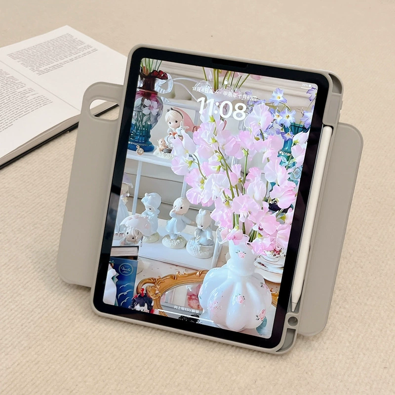 Поддерживающая обкладка для iPad Pro11Y складная пряжка защитная крышка Air65 магнитное разделение 10.2 горизонтальная и вертикальная защита от сгибания улитка крышка 10.9