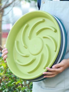 Breathable Elevated Flower Pot Tray with Water-Catching Tray, Round Root-Control Gallon Pot Base, Large Flower Pot Tray