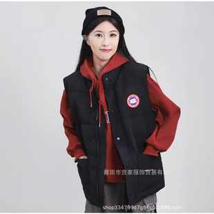 2025 Autumn and Winter New down Vest for Men and Women, Fashionable and Easiest for Match Vest for Couples, Thickened Waistcoat
