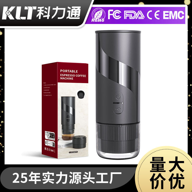 Portable Capsule Coffee Machine Source Manufacturer Cross-Border Small Household Electric Extraction Espresso Machine