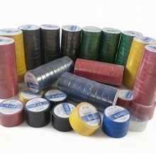 電工膠布防水膠帶高粘性耐高溫耐磨大卷電線絕緣膠帶批發防高溫