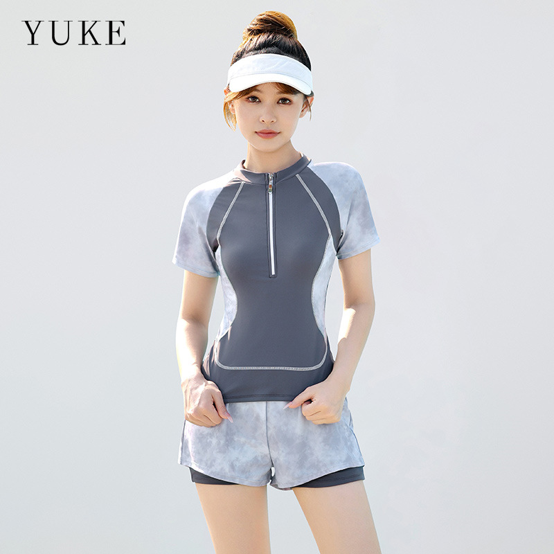 8441 라이트 스모크 애쉬 [수영 및 피트니스, 쉽게 입고 벗을 수 있음]