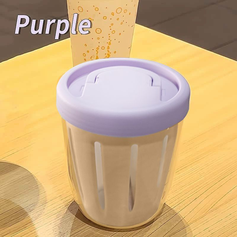水果杯便携式可沥水带叉子ins风早餐沙拉杯|undefined