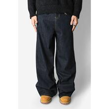 E 64336 Vintage loose straight denim pants ���ſ���ֱͲţ��