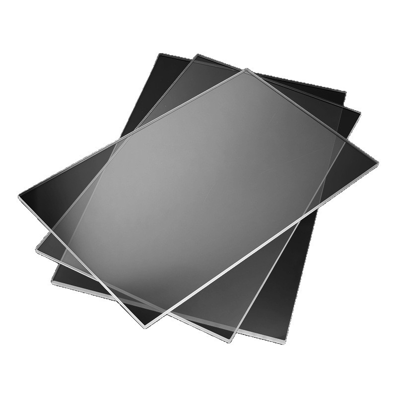 Placa acrílica de alta transparencia / plexiglass soporta grabado láser de impresión UV para procesamiento personalizado preciso