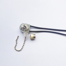 美规两线拉链开关二段拉线开关拉绳开关台灯壁灯吊扇灯开关