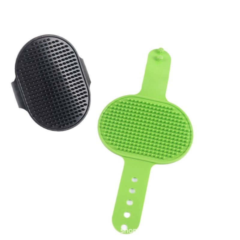 TPR cepillo de baño para mascotas cepillo de baño para perros cepillo de baño para perros cepillo de masaje para perros baño de masaje para perros guantes desechables al por mayor