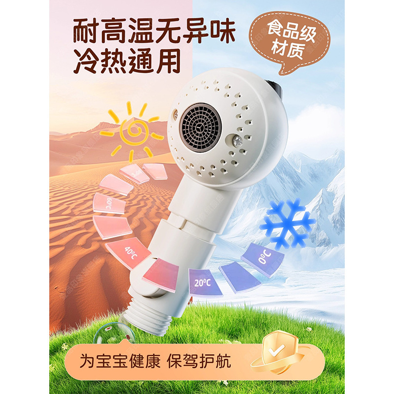 儿童花洒喷头婴儿专用淋浴头洗澡神器宝宝浴盆洗屁股洗头莲蓬头|undefined