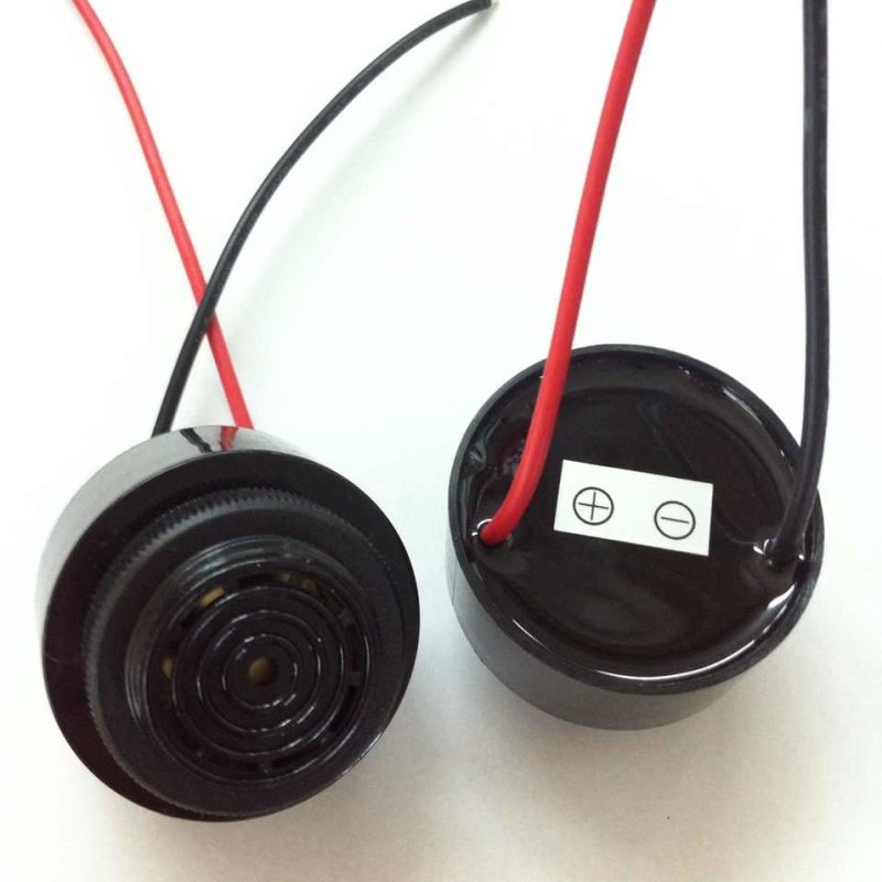 全场包邮 4310-12V引线细线26号蜂鸣器，压电蜂鸣器直流有源