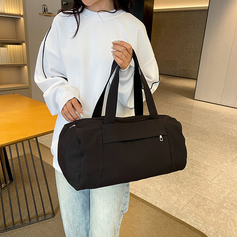 Bolso de viaje de corta distancia de gran capacidad para mujer 2024 nuevo otoño e invierno bolsa de fitness deportiva bolsa de equipaje bolso de hombro