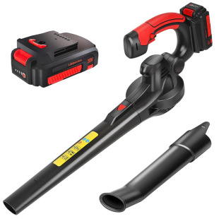 High-power lithium-electric hair dryer rechargeable electric blower high-power leaf blowing snow and dust removal lithium-electric storm