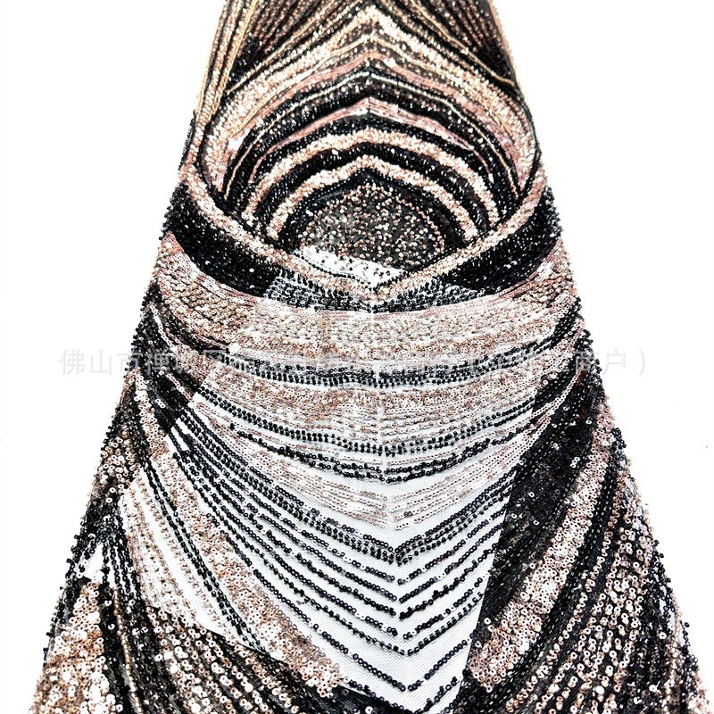 Fabricantes nuevos telas de encaje Gao Ding vestido de boda vestido de noche vestido de moda tela comercio exterior transfronterizo