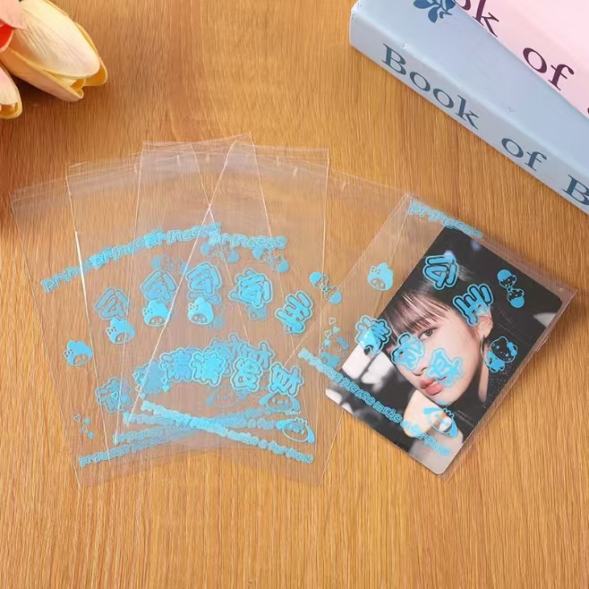 공주님 행운을 빌어주세요 블루 [50매 팩] 8*10+3