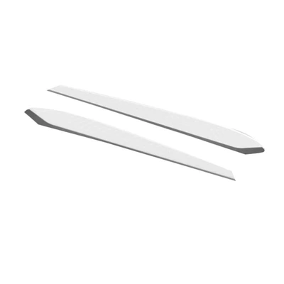 trim modification surrounding trim, Şüşə kənarı xromları/moldingləri - model3y-door-trim-white