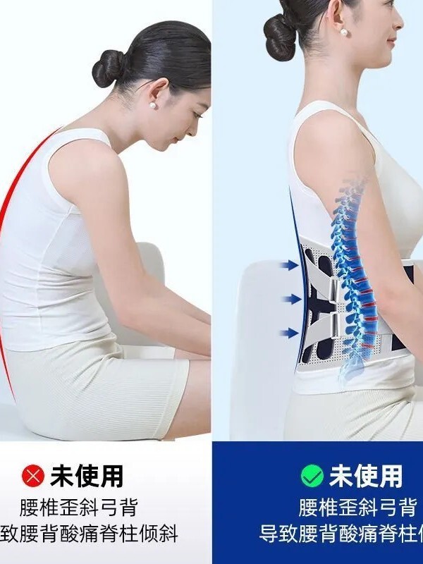新型のホットベルトの通気性は腰を保護します。腰の固定ベルトをサポートします。|undefined