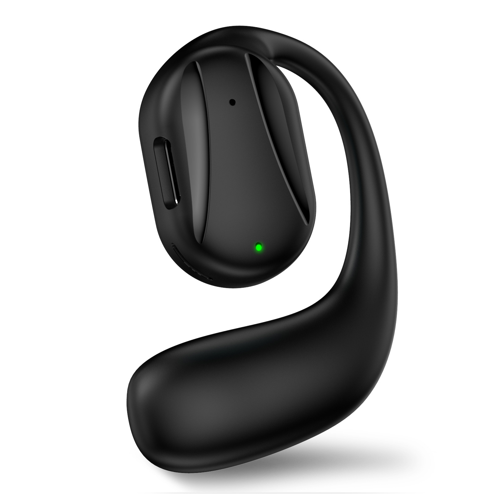 Nuevo OWS auricular Bluetooth abierto no-en-oído auricular unilateral inalámbrico deportes auricular montado en el oído reducción de ruido ENC