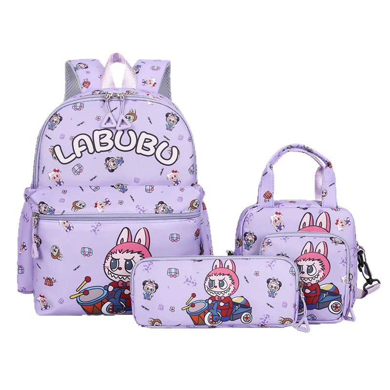 (Cross-border trading), set, children's bag, high quality capacious backpack, 4 piece set