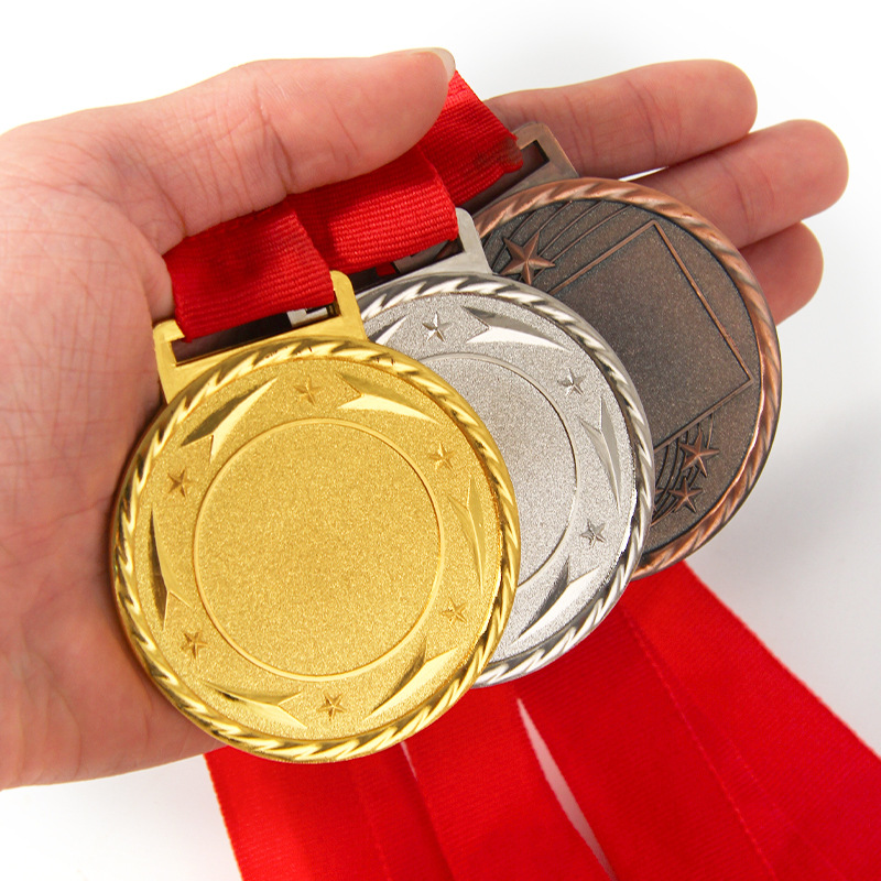 Juegos de medallas Maratón Metal Listado Competición de honor Conmemorativa Oro Plata Bronce Fútbol Juegos de baloncesto Premios