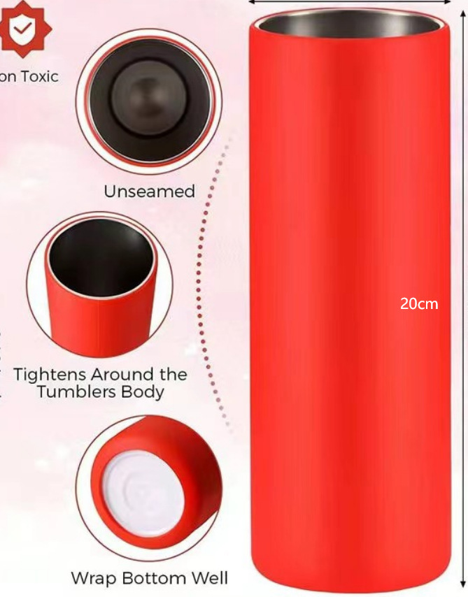 20oz全包无缝隙硅胶夹（100个起）