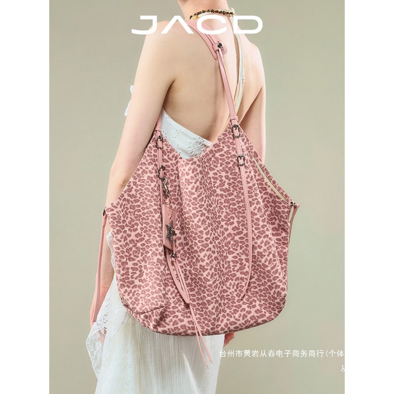 【JACD】“游牧荒野”复古托特包2025春夏通勤包柔软大容量包JA24|undefined