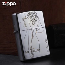 ZIPPO֥����Ʒ���C¶��ӰŮ��ӡú�ͷ��Lɰ݆�C�ͶY���l