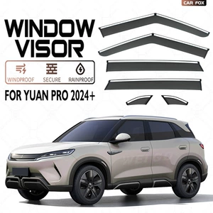 Suitable for BYD Yuan PRO window visors, rain guards, and rain deflectors. BYD Yuan EV window visor
