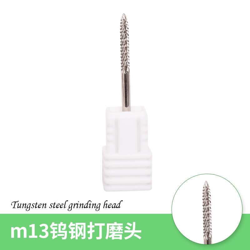 Ventas transfronterizas de uñas de aleación de tungsteno de acero conjunto de cabeza de molienda, máquina de molienda especial de herramientas de cepillo de cabeza de molienda 7 conjuntos