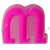 Fuchsia, letter M