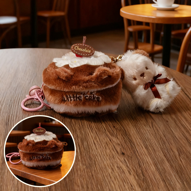 Llavero Colgante de Peluche de Poliéster Decorativo para Mochila image 7