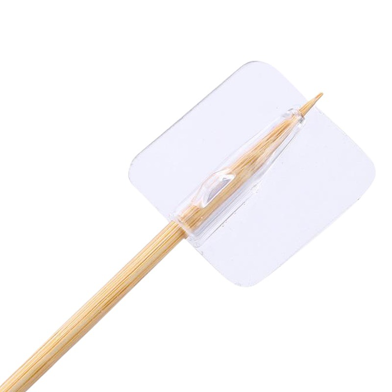 Floral pegatinas universales pegamento fijo palo de bambú Jack adhesivo DIY bocadillo ramo de humo pegatinas fijas flor materiales de embalaje