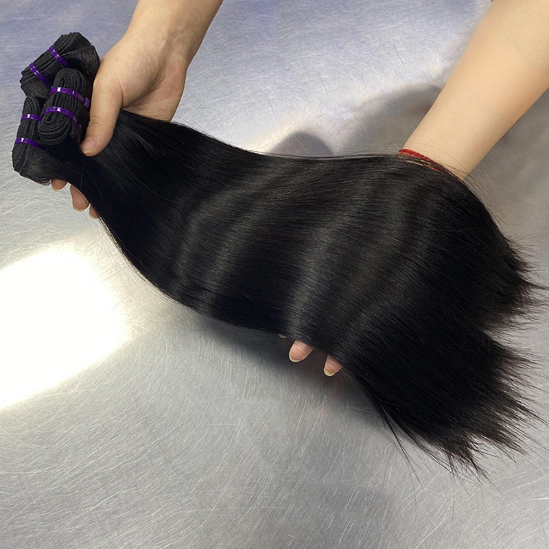 Pelucas de cabello humano real, extensiones de cabello de primera calidad, mechones de cabello humano, cabello real para exportación, extensiones de cabello para comercio transfronterizo europeo y americano.