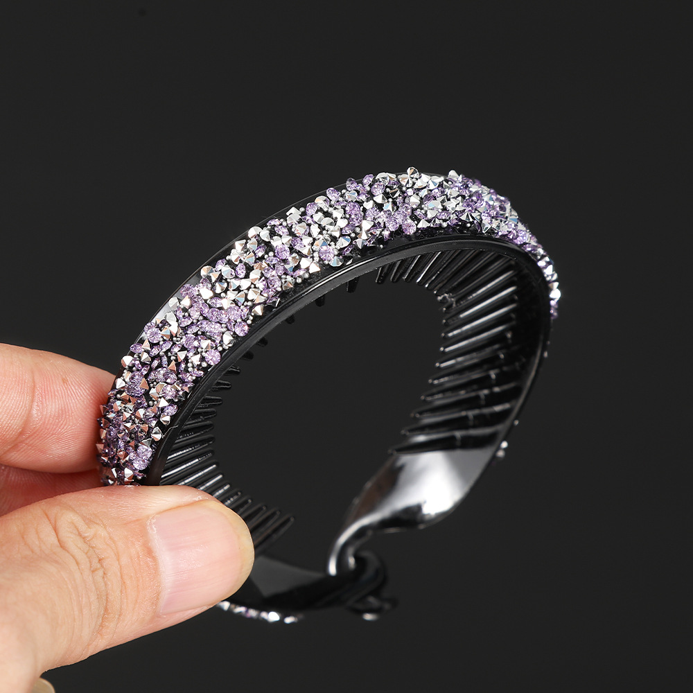 35g Weight Insert comb Hair Accessories Type 1 Piece Quantity Holiday, Street Occasion Plastic Material Geometric Pattern All Seasons Season Women's Gender Retro, Classic Style Style Retro Classic Style Women's Geometric Plastic Insert Comb 14